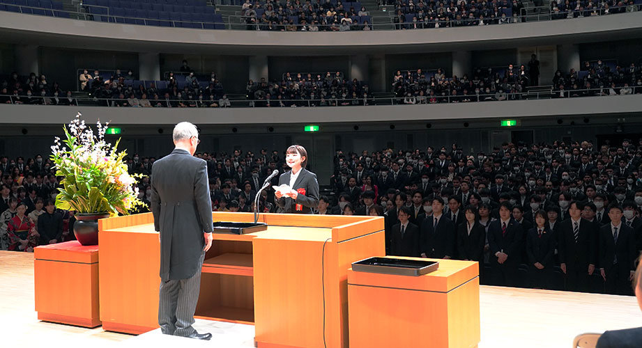 令和7年度卒業式が挙行されました